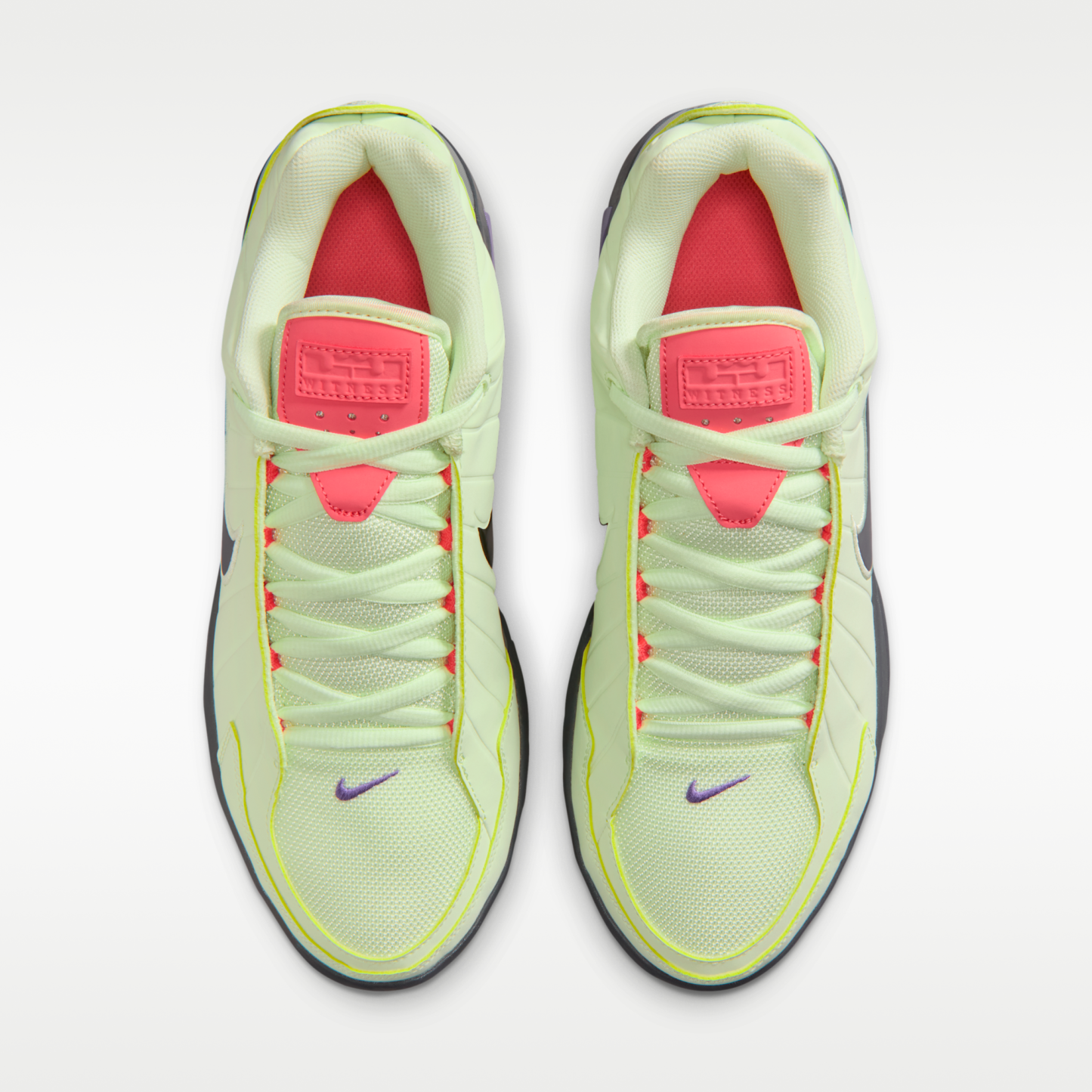 LeBron Witness 9 - Volt Tint/Μαύρο/Smoke Grey/Πολύχρωμο - 4