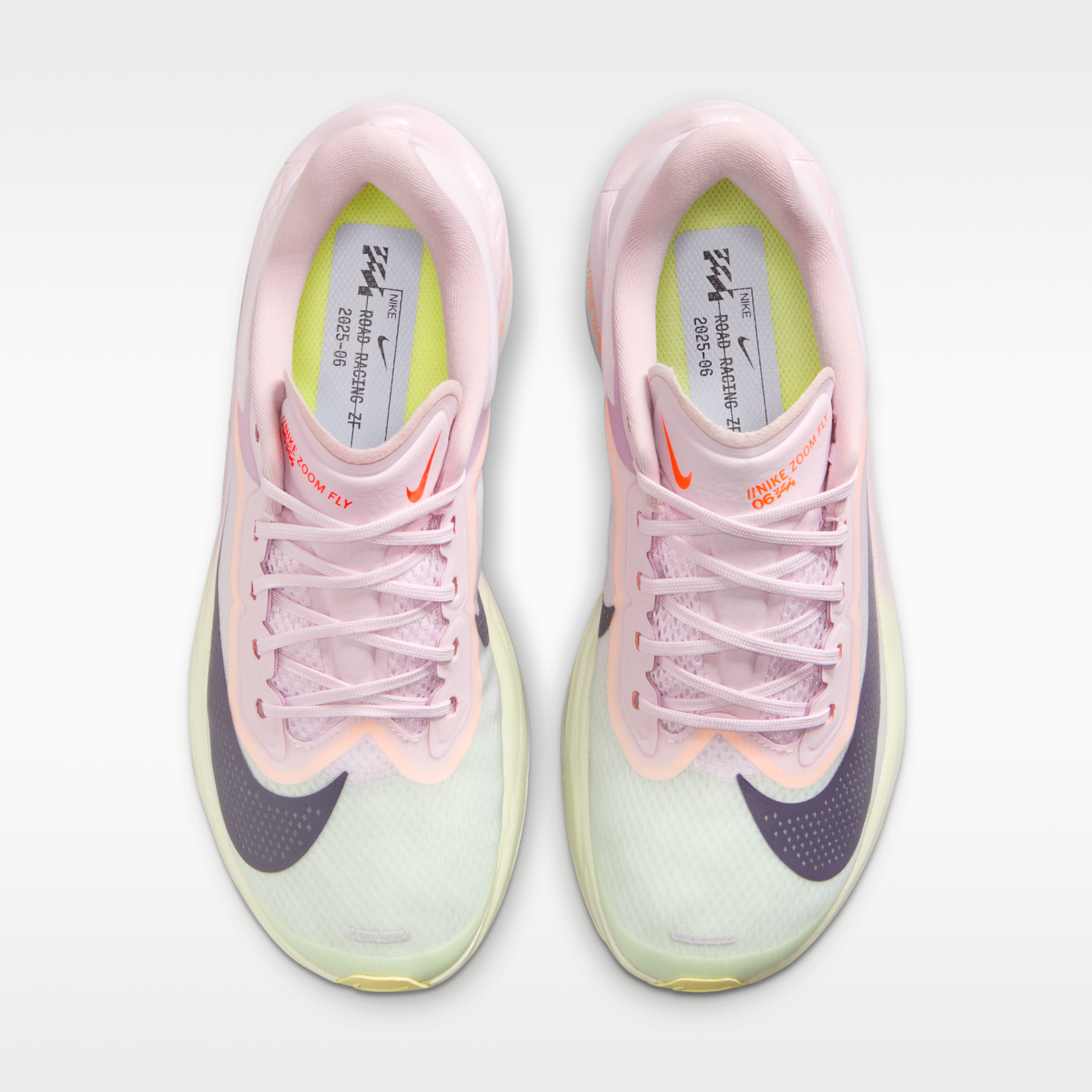 Nike Zoom Fly 6 - Bleached Lilac/Volt Tint/Hyper Crimson/Purple Dynasty - 4