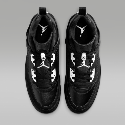 Jordan Spizike Low - Μαύρο/Λευκό/Anthracite/Λευκό - 4