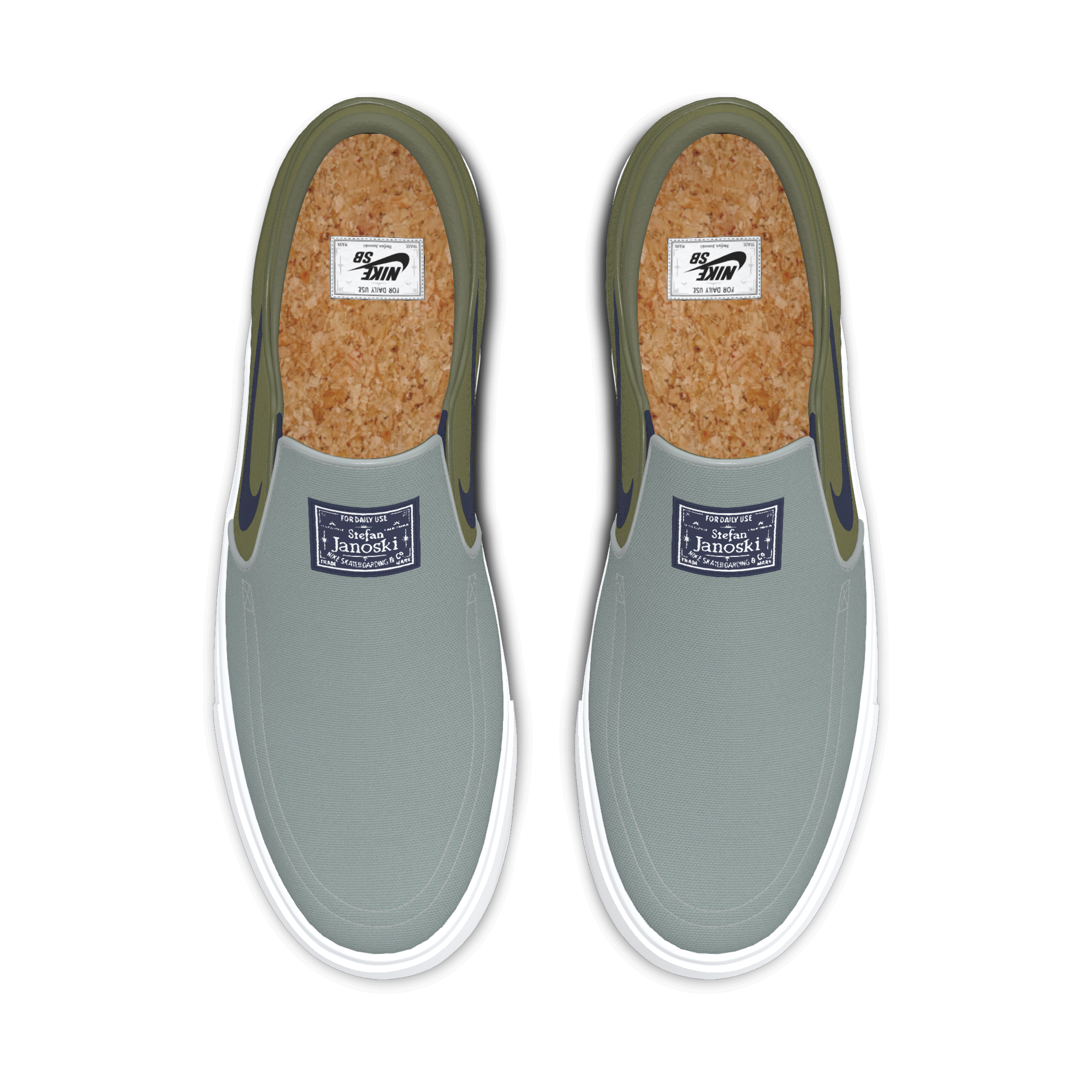 Nike SB Zoom Janoski Slip By You - Πολύχρωμο/Πολύχρωμο/Πολύχρωμο/Πολύχρωμο (1611806432) - 4