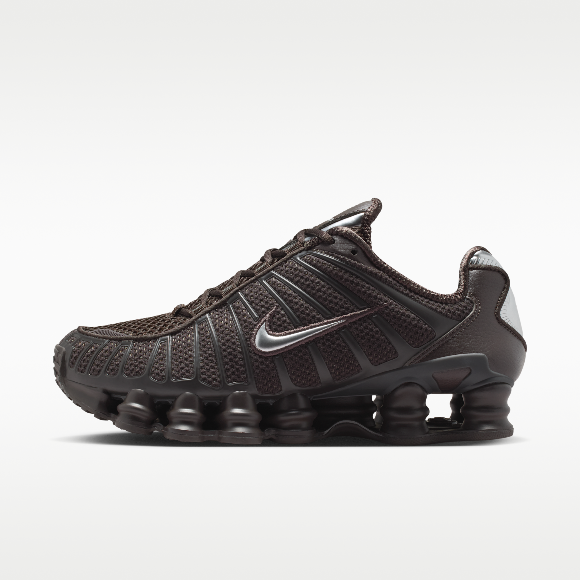 Nike Shox TL - Velvet Brown/Metallic Silver - 1