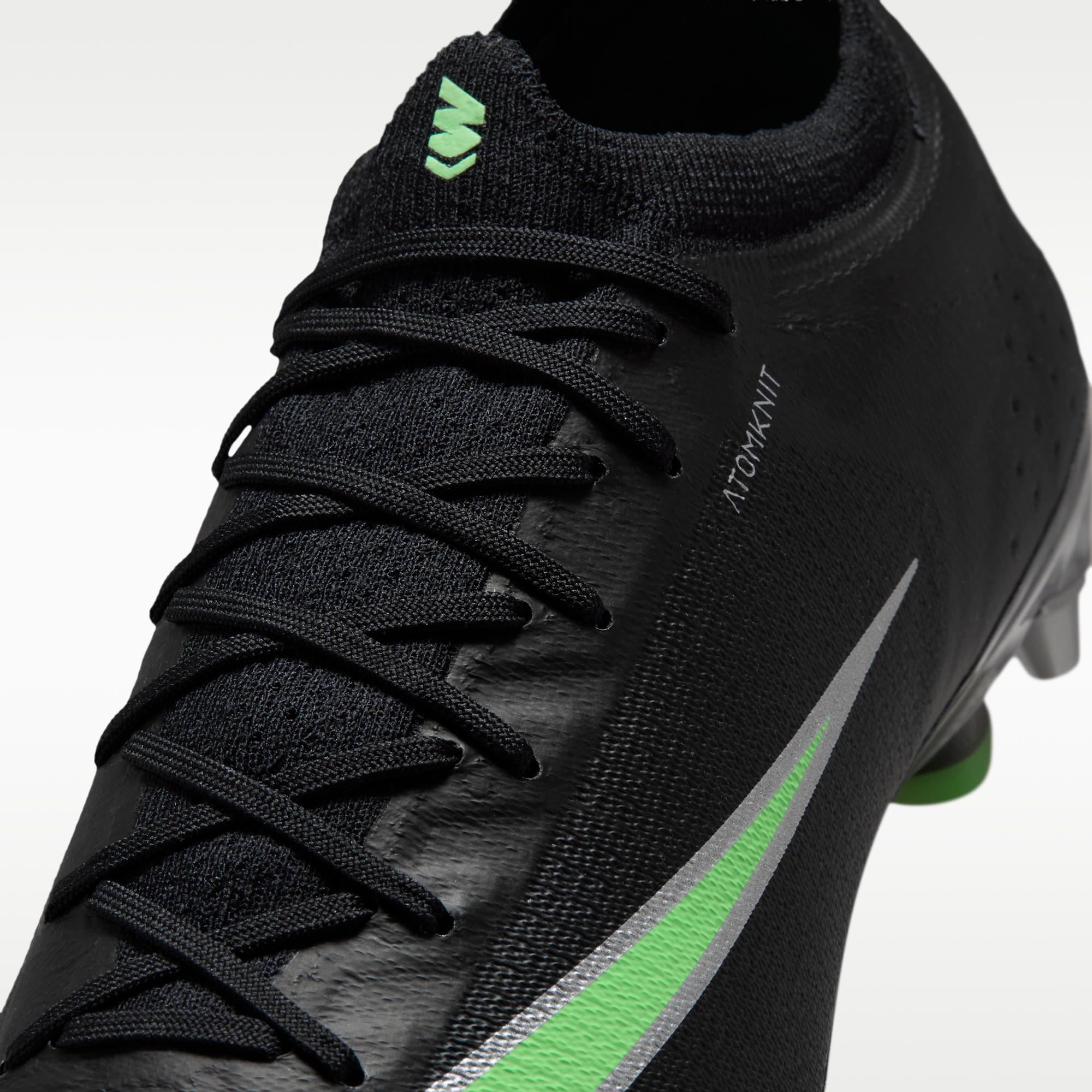 Nike Mercurial Vapor 17 Elite - Μαύρο/Μαύρο/Illusion Green (IO4248-001) - 8