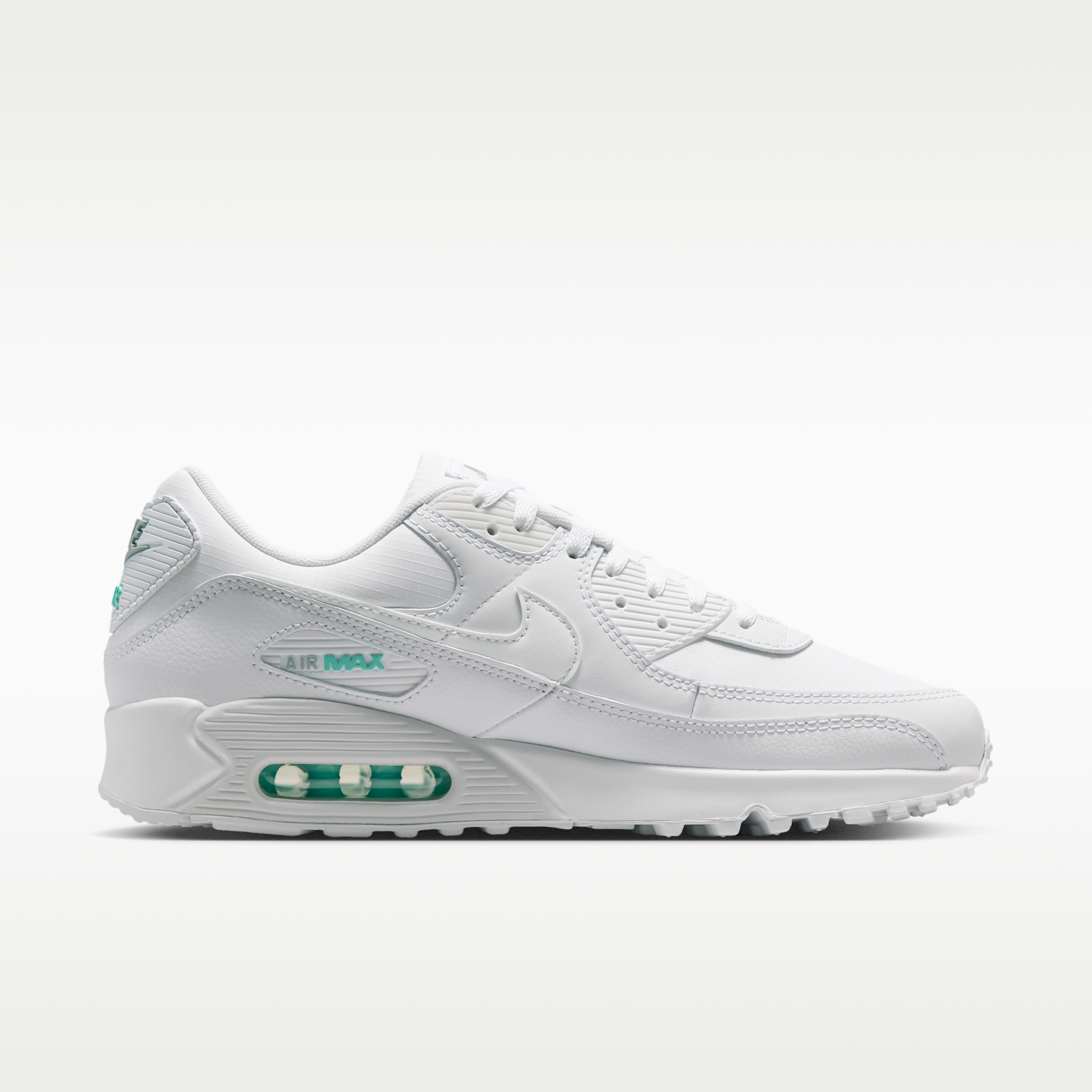 Nike Air Max 90 - Λευκό/Hyper Turquoise/Photon Dust - 3