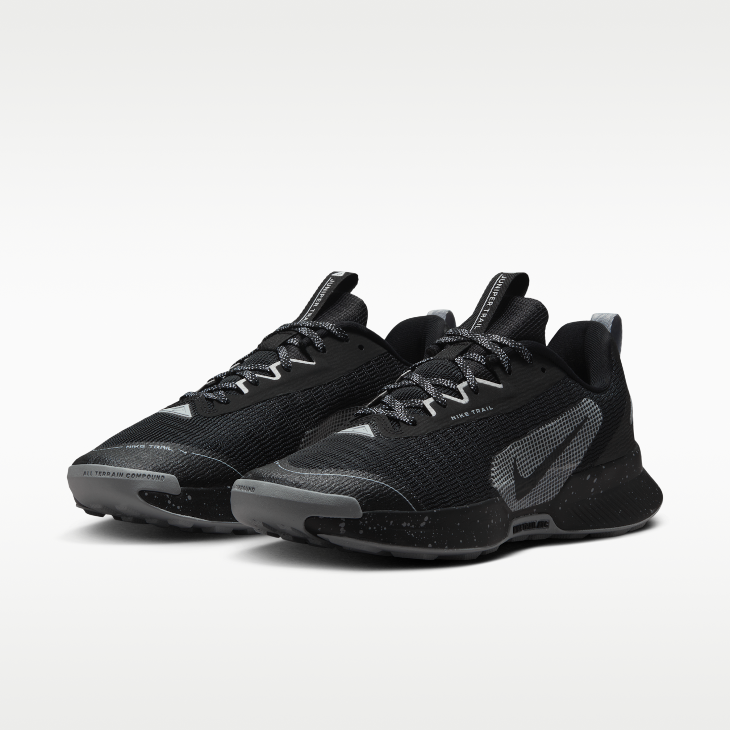 Nike Juniper Trail 3 - Μαύρο/Wolf Grey/Photon Dust/Μαύρο - 5