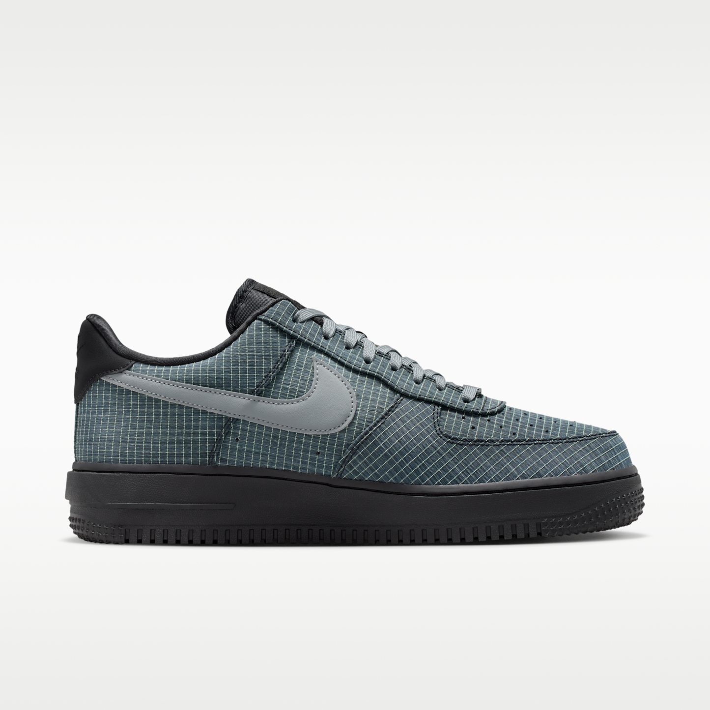 Nike Air Force 1 '07 LX Vibram - Μαύρο/Light Lemon Twist/Speed Yellow/Smoke Grey - 3