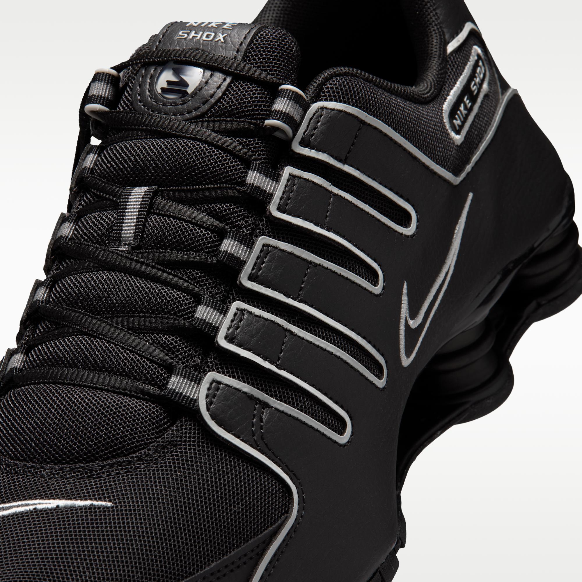 Nike Shox NZ - Μαύρο/Light Smoke Grey/Μαύρο - 7