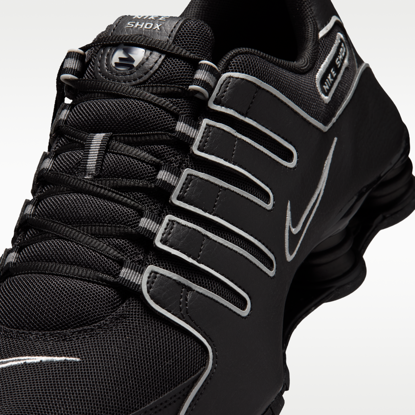 Nike Shox NZ - Μαύρο/Light Smoke Grey/Μαύρο - 7