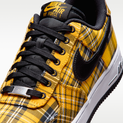 Nike Air Force 1 '07 "Plaid" - Πολύχρωμο/Yellow Ochre/Λευκό/Μαύρο - 7