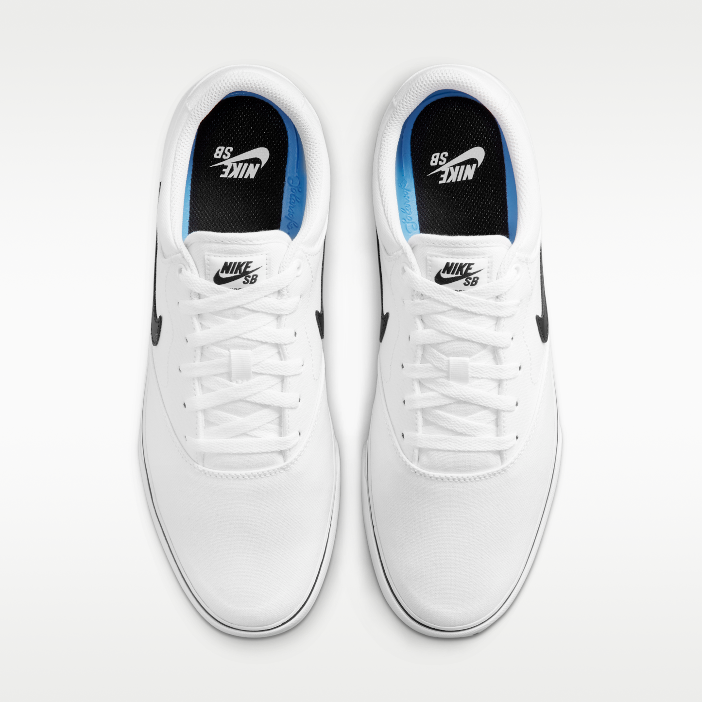 Nike SB Chron 2 Canvas - Λευκό/Λευκό/Μαύρο - 4