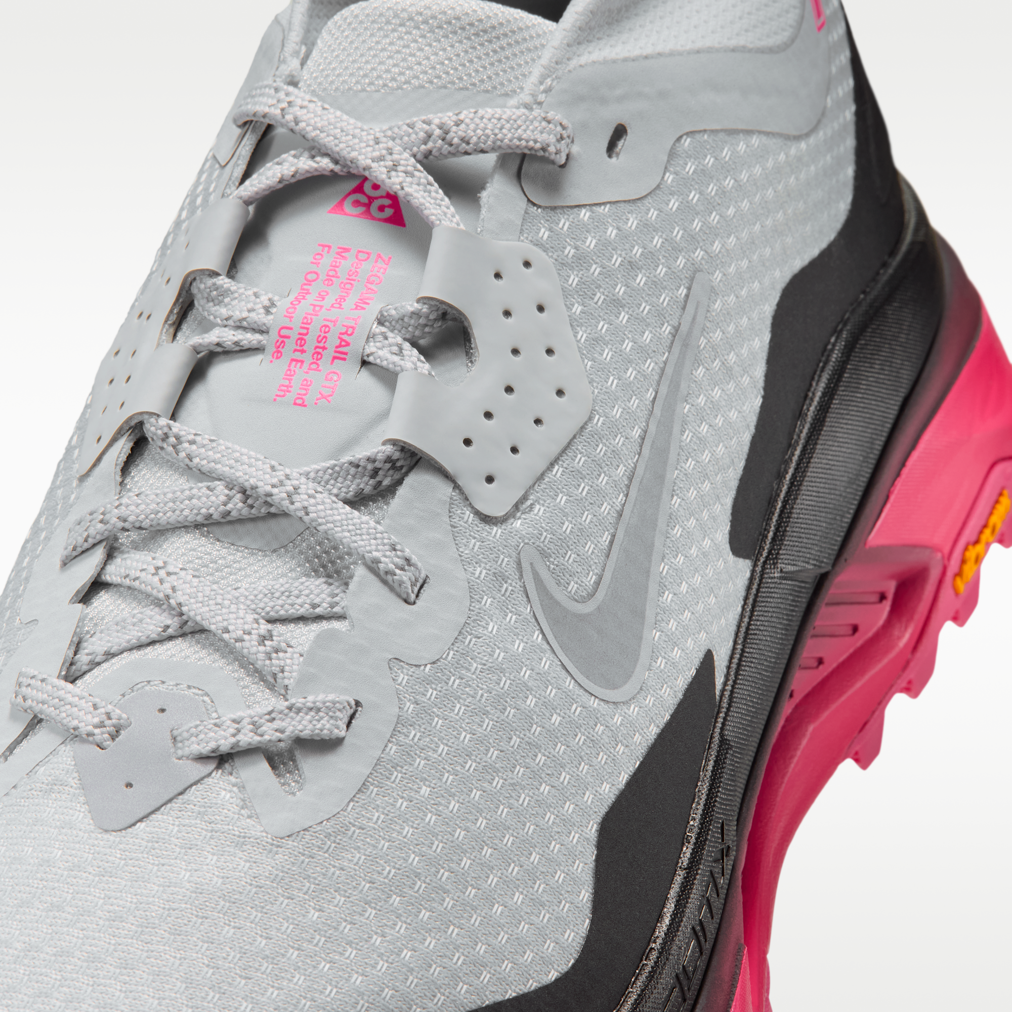 ACG Zegama Trail GORE-TEX - Pure Platinum/Μαύρο/Hyper Pink/Wolf Grey - 7