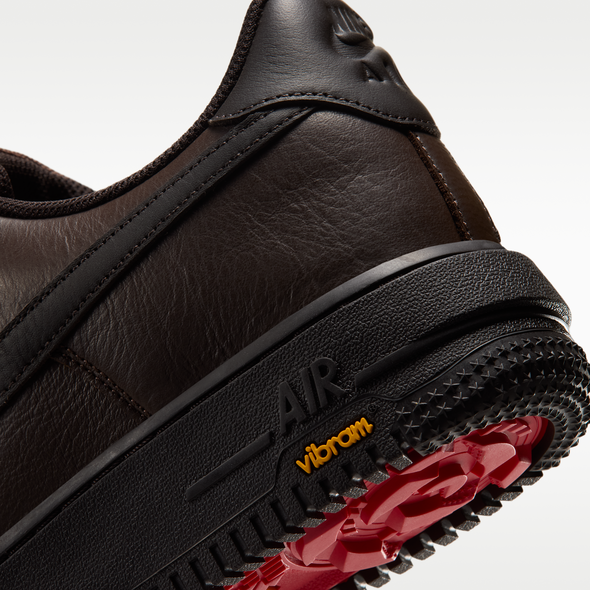 Nike Air Force 1 '07 LX Vibram - Baroque Brown/Speed Yellow/University Red/Shadow Brown - 8