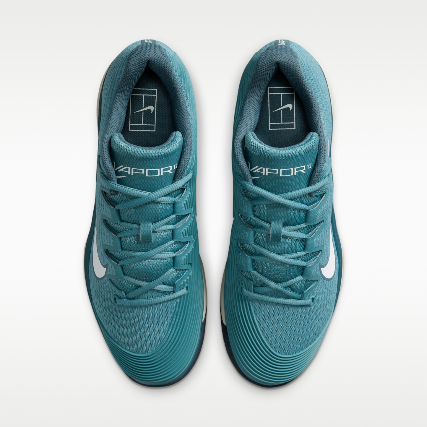 Nike Vapor 12 - Smokey Blue/Light Bone/New Slate/Λευκό - 4
