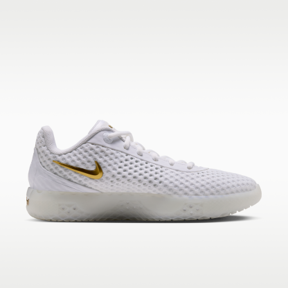 LeBron Witness X - Λευκό/Λευκό/Photon Dust/Metallic Gold - 3