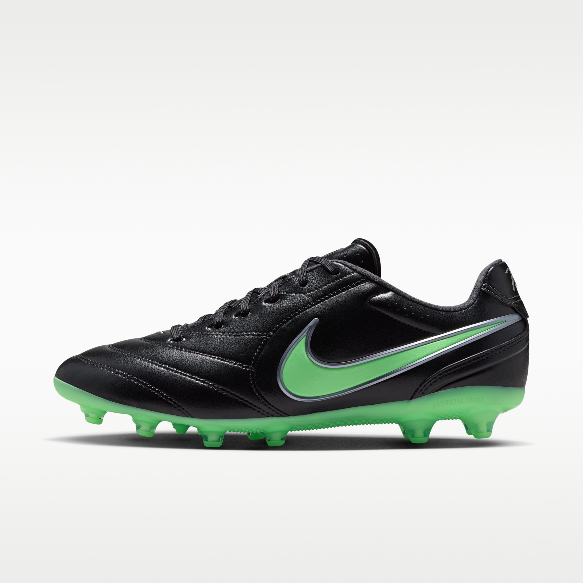 Nike Tiempo Ligera Pro - Μαύρο/Μαύρο/Illusion Green (IO9609-001) - 1