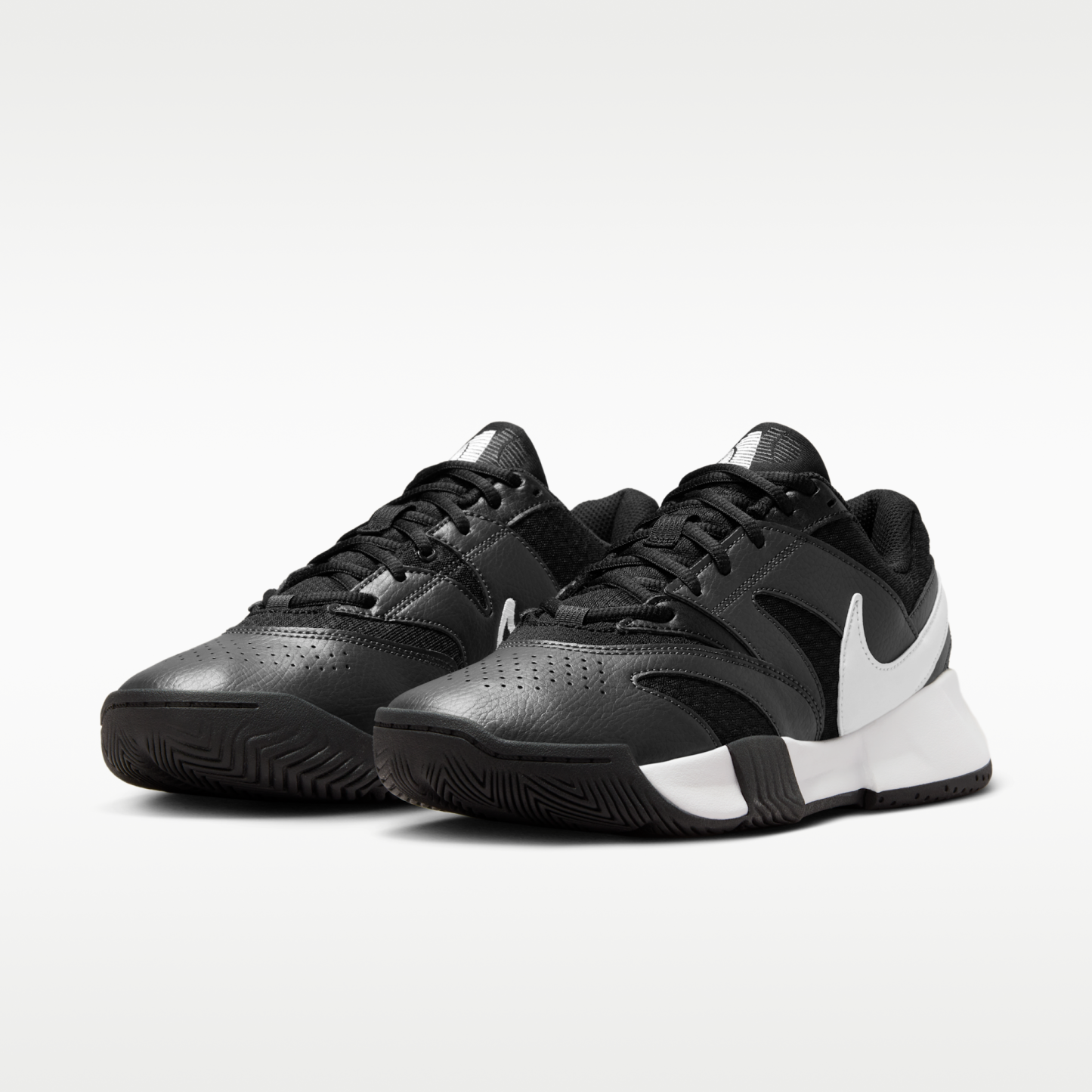 NikeCourt Lite 4 - Μαύρο/Anthracite/Λευκό - 5