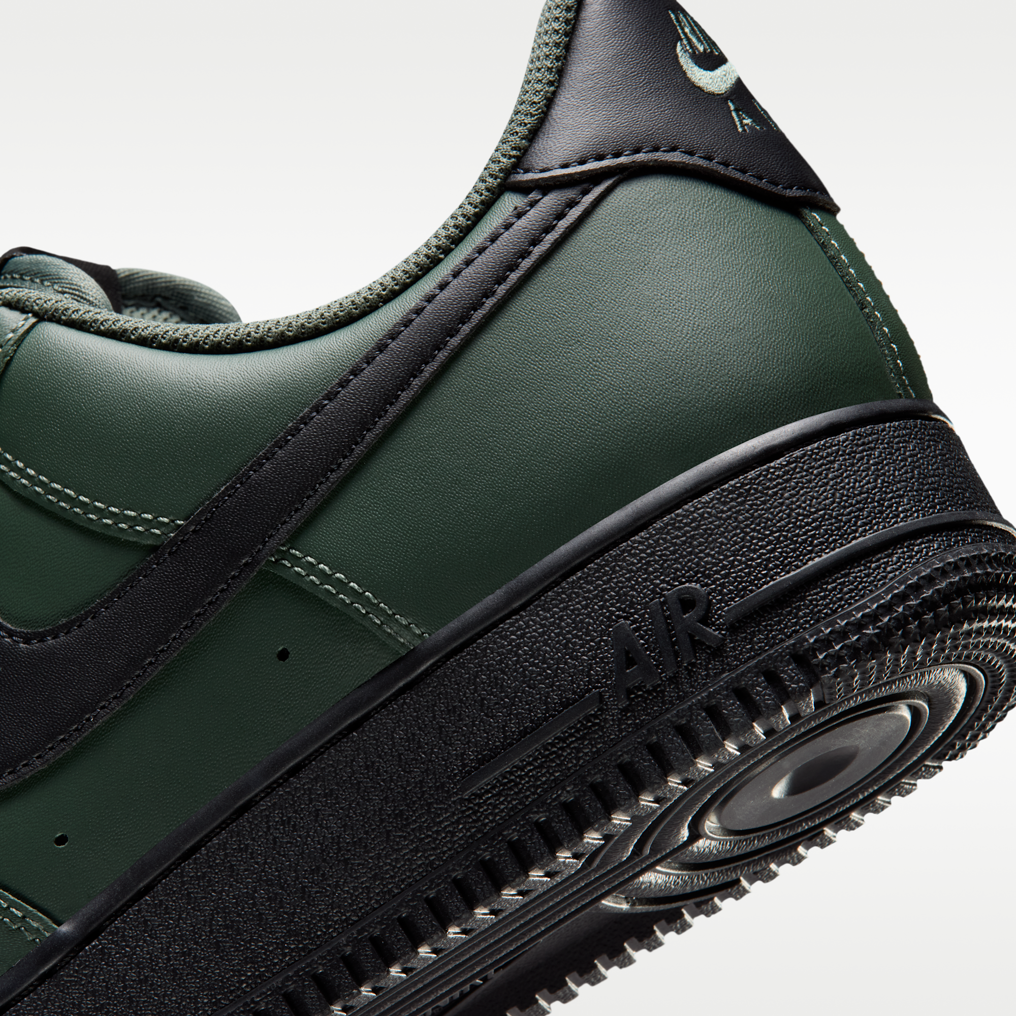 Nike Air Force 1 '07 - Camo Green/Μαύρο - 8