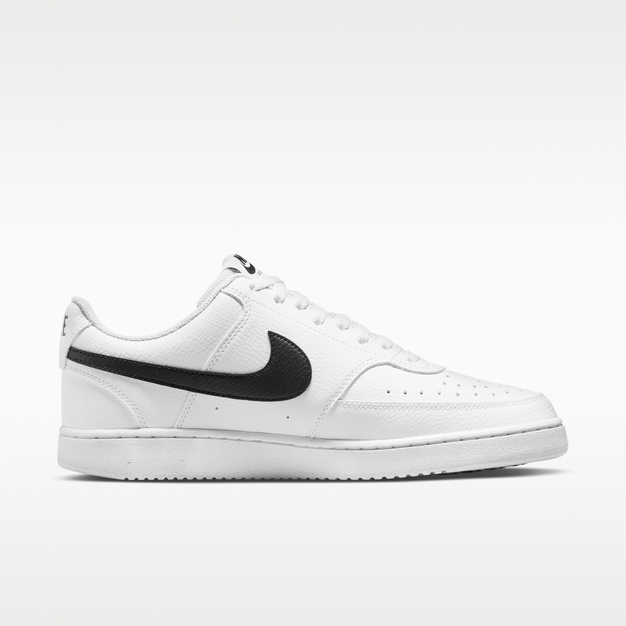 Nike Court Vision Low Next Nature - Λευκό/Λευκό/Μαύρο - 3