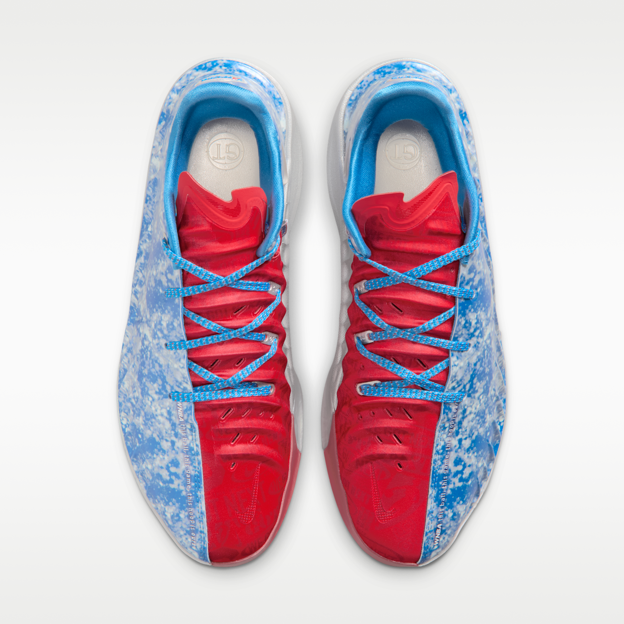 Nike G.T. Cut 4 "WNBA 30th" - Light Photo Blue/Metallic Silver/Λευκό/Action Red - 4