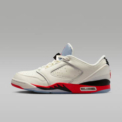 Jordan Sixty Plus Low - Sail/Μαύρο/Reflect Silver/Fire Red - 1