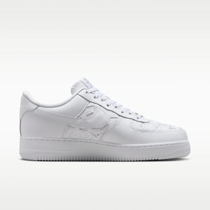 Nike Air Force 1 '07 Edge - Λευκό/Metallic Silver/Λευκό - 3