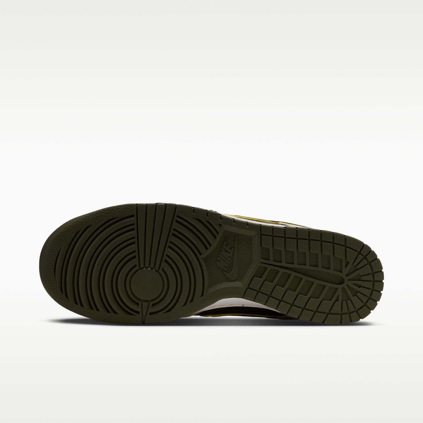 Nike Dunk Low Retro SE Leather/Suede - Summit White/Yellow Ochre/Cargo Khaki - 2