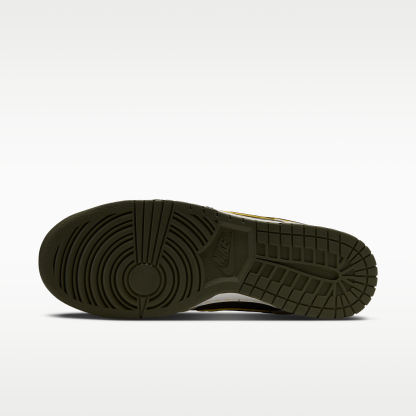 Nike Dunk Low Retro SE Leather/Suede - Summit White/Yellow Ochre/Cargo Khaki - 2