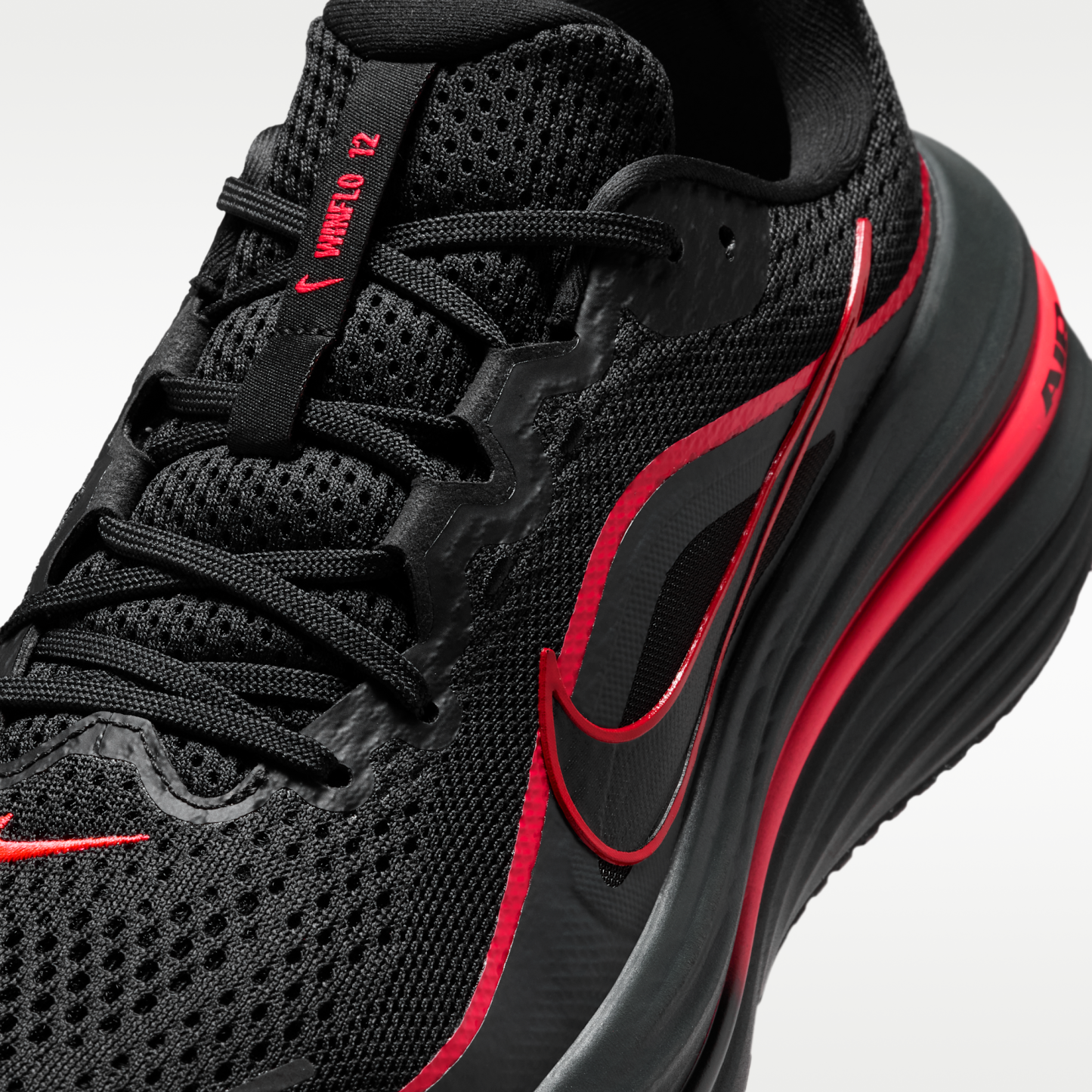 Nike Winflo 12 - Μαύρο/Red Orbit/Dark Smoke Grey/Μαύρο - 7