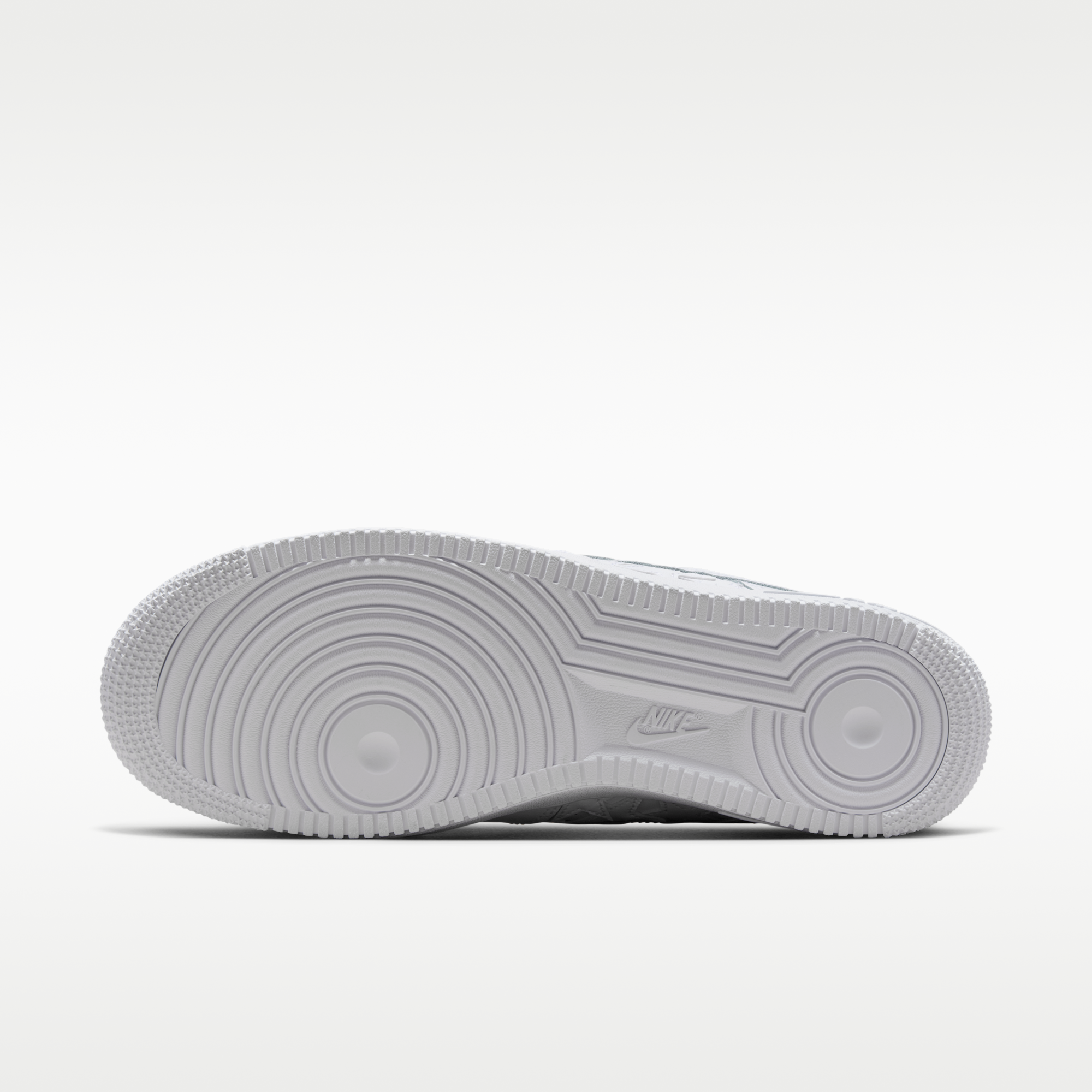 Nike Air Force 1 '07 Edge - Λευκό/Metallic Silver/Λευκό - 2