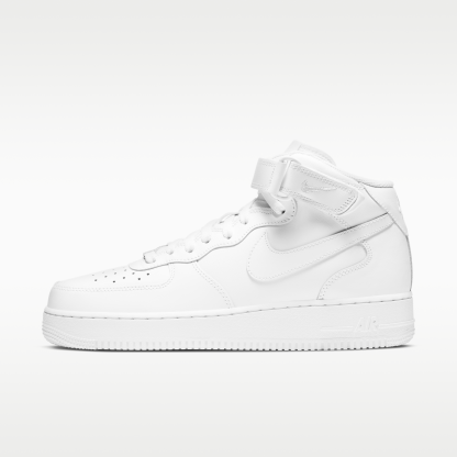 Nike Air Force 1 Mid '07 - Λευκό/Λευκό - 1