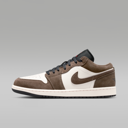 Air Jordan 1 Low - Palomino/Phantom/Sail/Μαύρο - 1