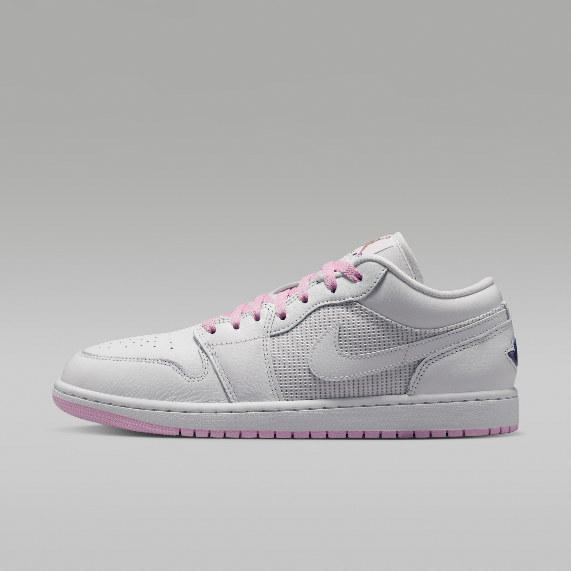 Air Jordan 1 Low SE - Summit White/Light Arctic Pink/Silver - 1