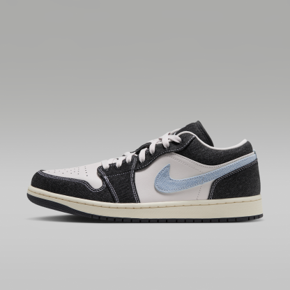 Air Jordan 1 Low SE - Phantom/Coconut Milk/Μαύρο/Light Armory Blue - 1