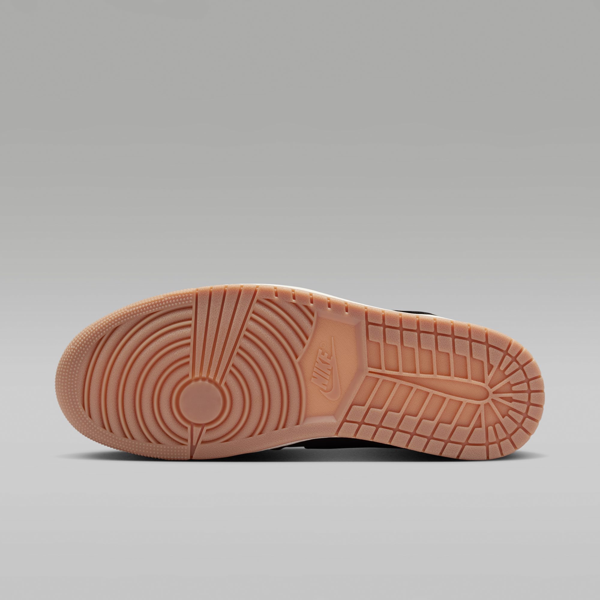 Air Jordan 1 Retro High OG Flight Club - Μαύρο/Sail/Gum Medium Brown/University Red - 2