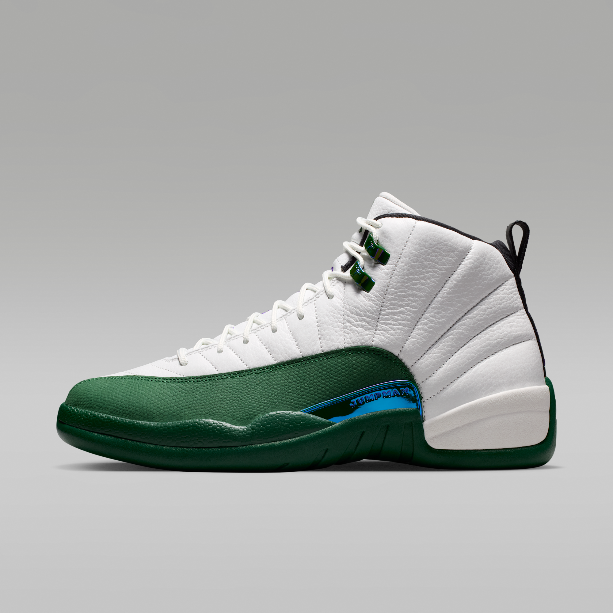 Air Jordan 12 Retro "Idols Become Rivals" - Summit White/Fierce Purple/Gorge Green - 1