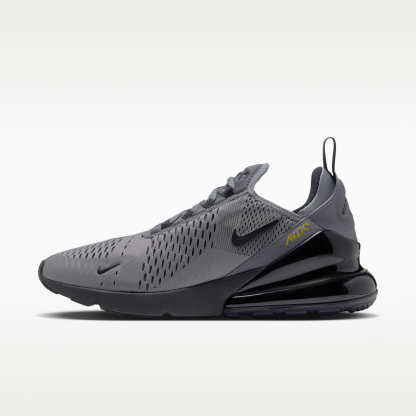 Nike Air Max 270 - Smoke Grey/Chrome Yellow/Dark Smoke Grey/Μαύρο - 1