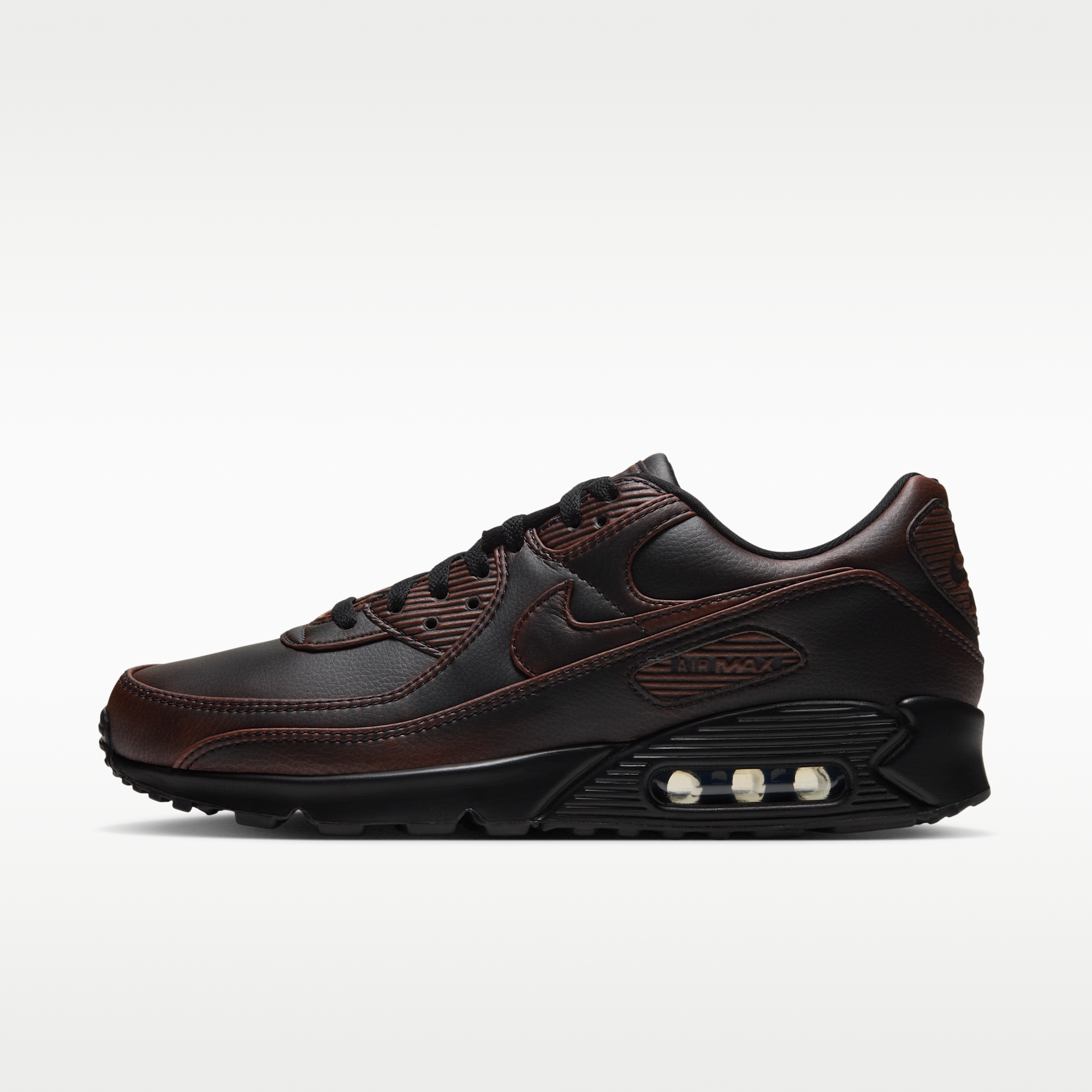 Nike Air Max 90 Premium - Μαύρο/Cinnamon/Μαύρο - 1