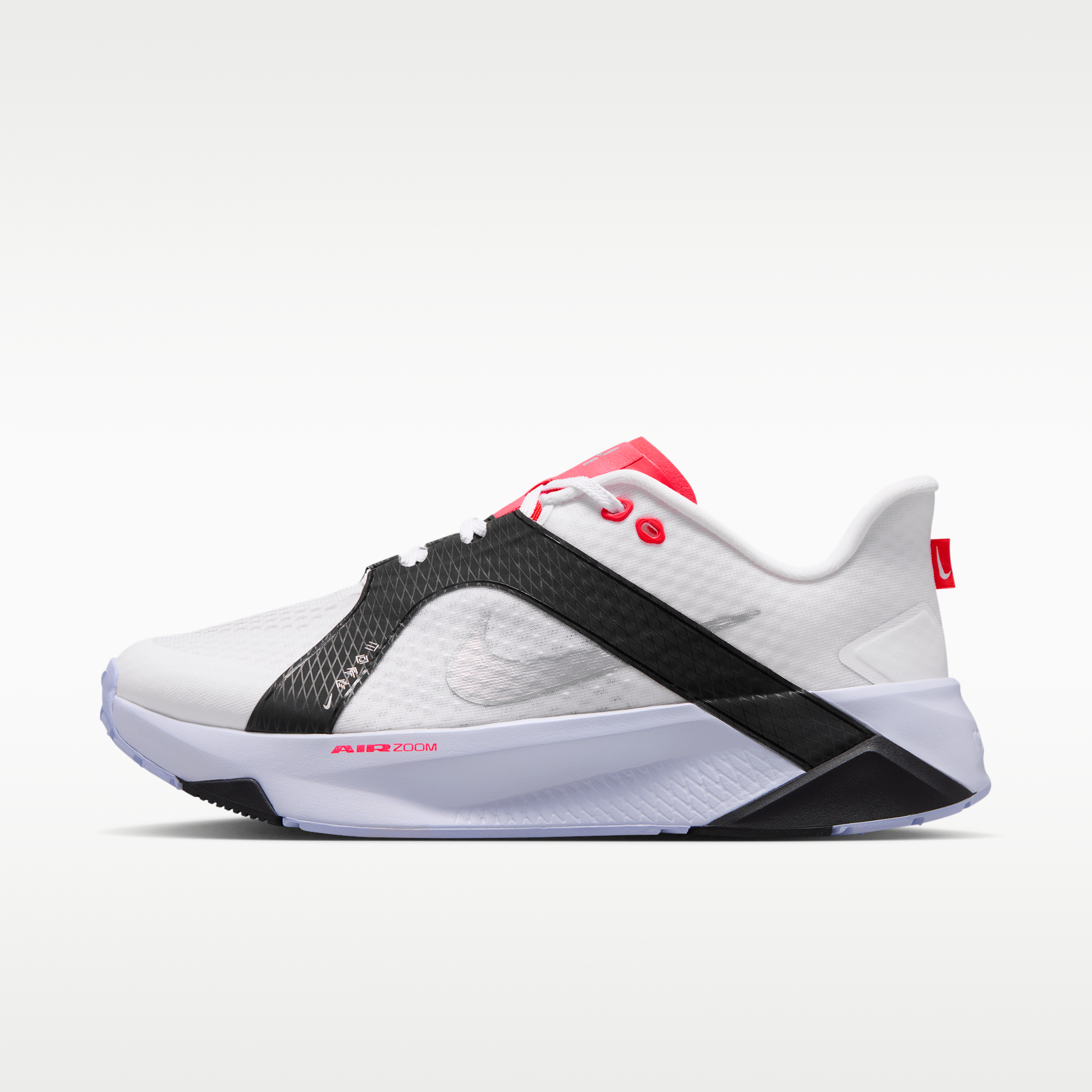 Nike Hybrid RN - Λευκό/Μαύρο/Laser Crimson/Metallic Silver - 1