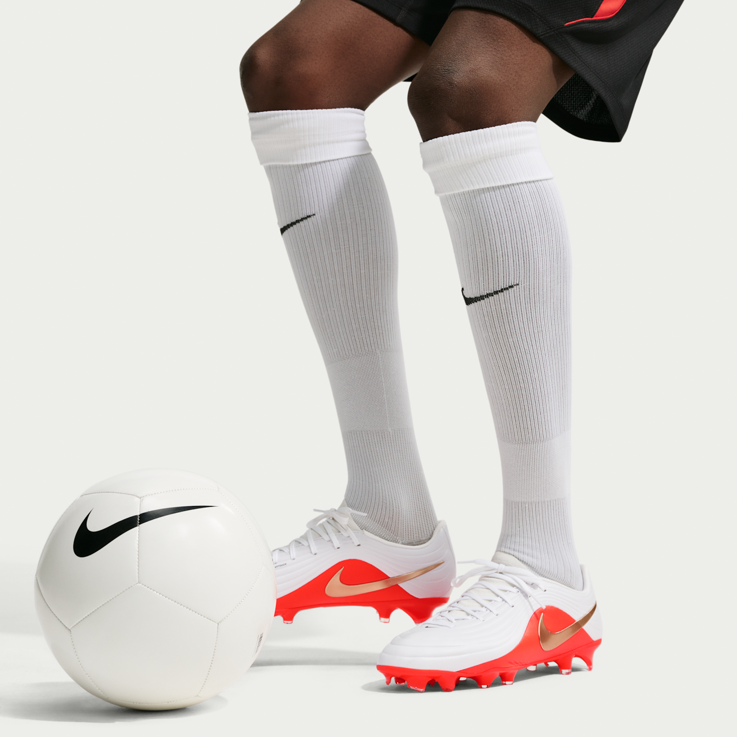 Nike Tiempo Maestro Academy - Λευκό/Bright Crimson/Blur (IB1600-101) - 10