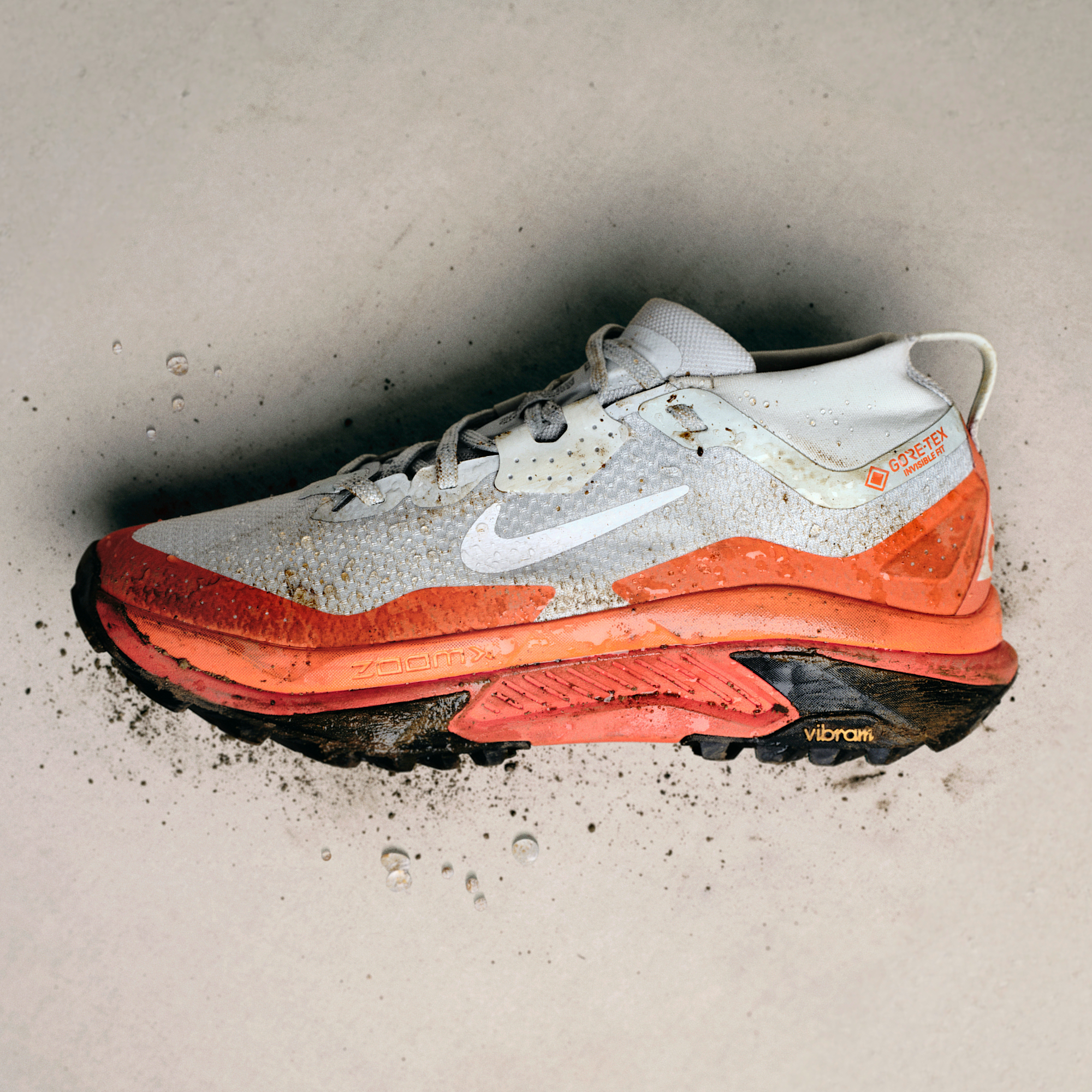 ACG Zegama Trail GORE-TEX - Light Silver/Safety Orange/Μαύρο/Summit White - 1