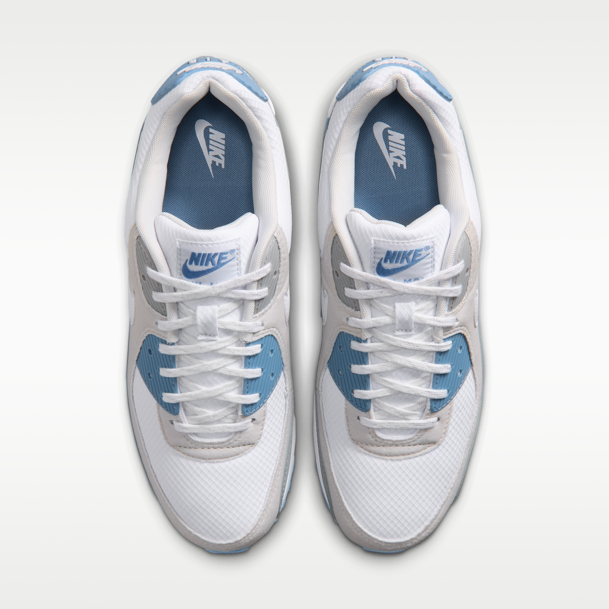 Nike Air Max 90 - Λευκό/Light Smoke Grey/Photon Dust/Λευκό - 4