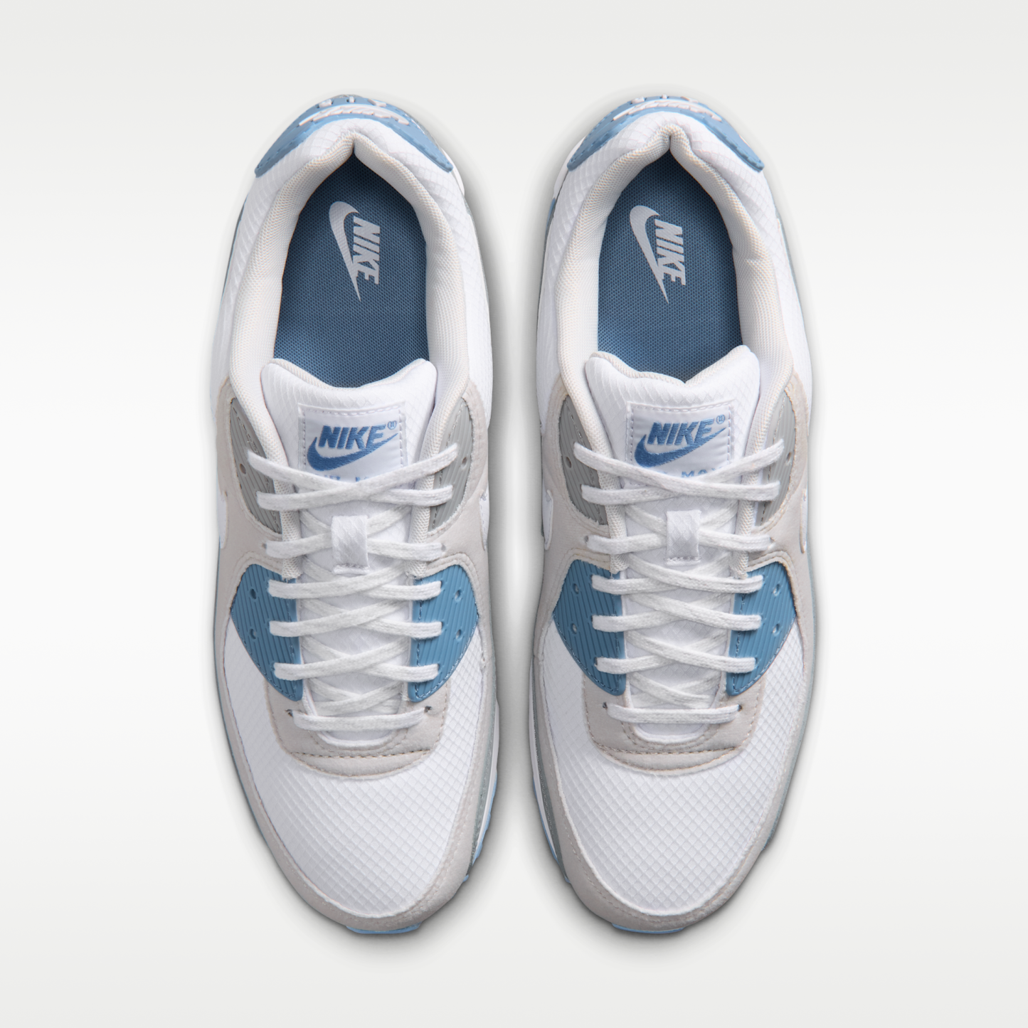 Nike Air Max 90 - Λευκό/Light Smoke Grey/Photon Dust/Λευκό - 4