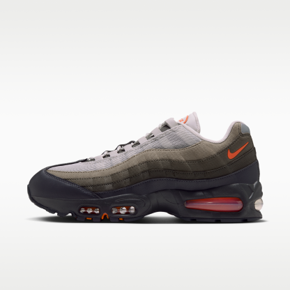 Nike Air Max 95 Big Bubble - Light Bone/Anthracite/Dark Loden/Safety Orange - 1
