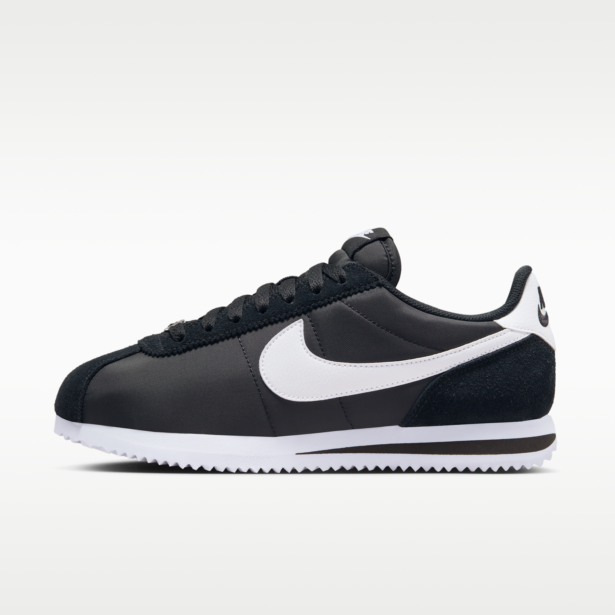 Nike Cortez Textile - Μαύρο/Λευκό - 1