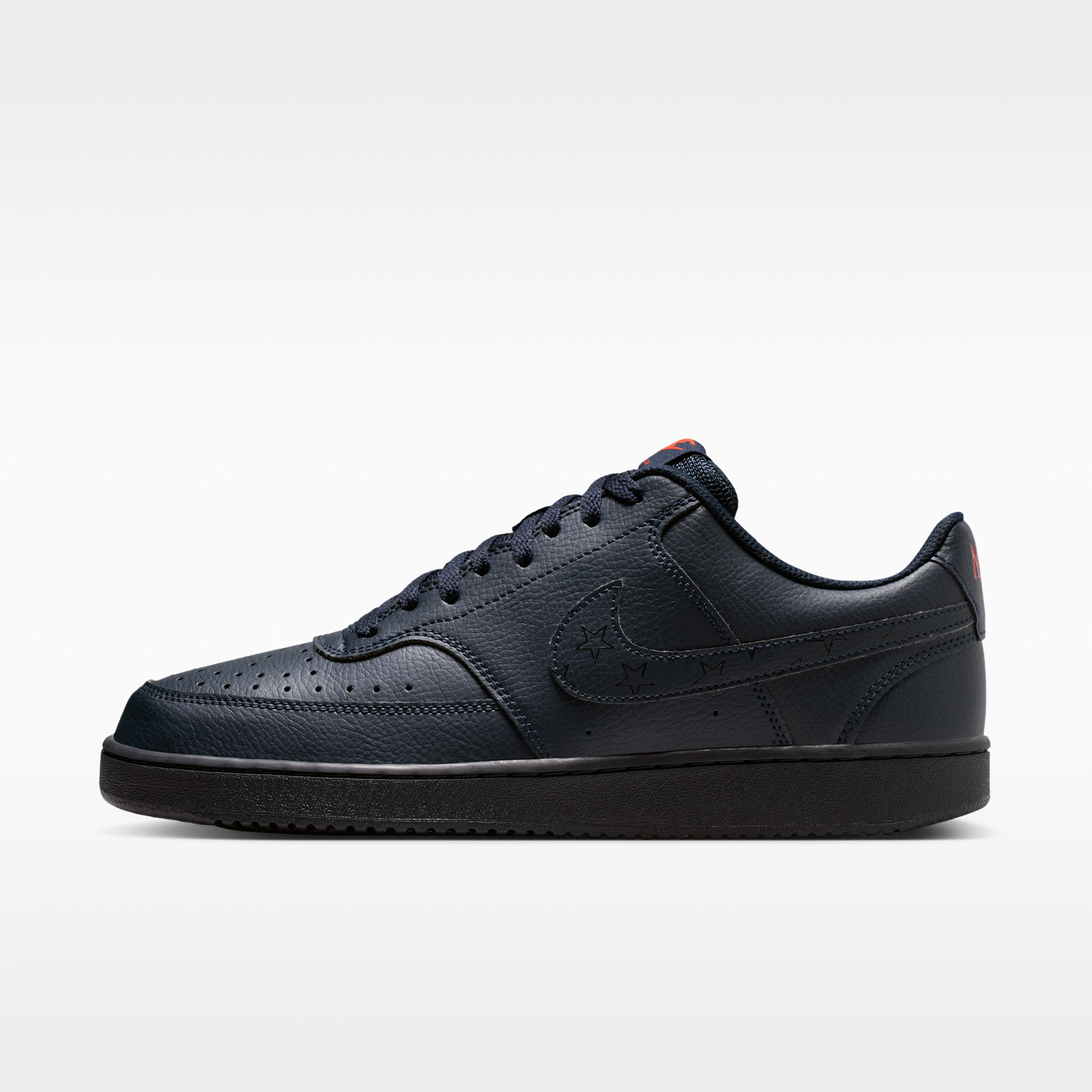 Nike Court Vision Low Next Nature - Dark Obsidian/Picante Red/Dark Obsidian - 1