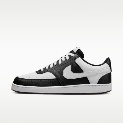 Nike Court Vision Low - Μαύρο/Λευκό - 1