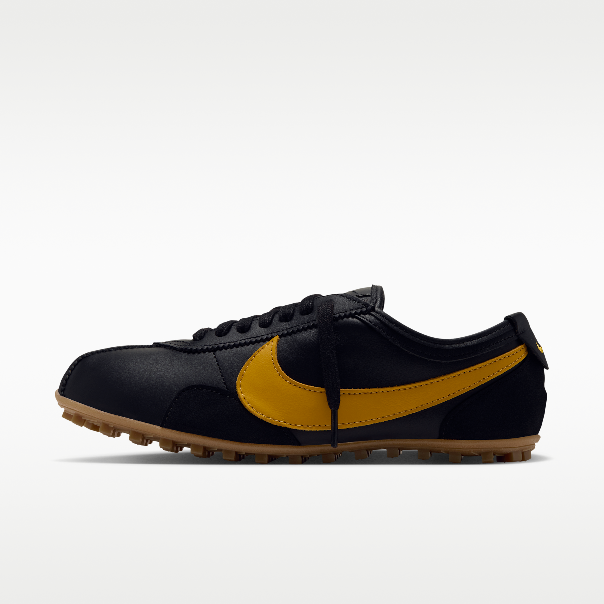 Nike Moon Shoe OG Leather - Μαύρο/Gum Light Brown/Pale Ivory/Yellow Ochre - 1