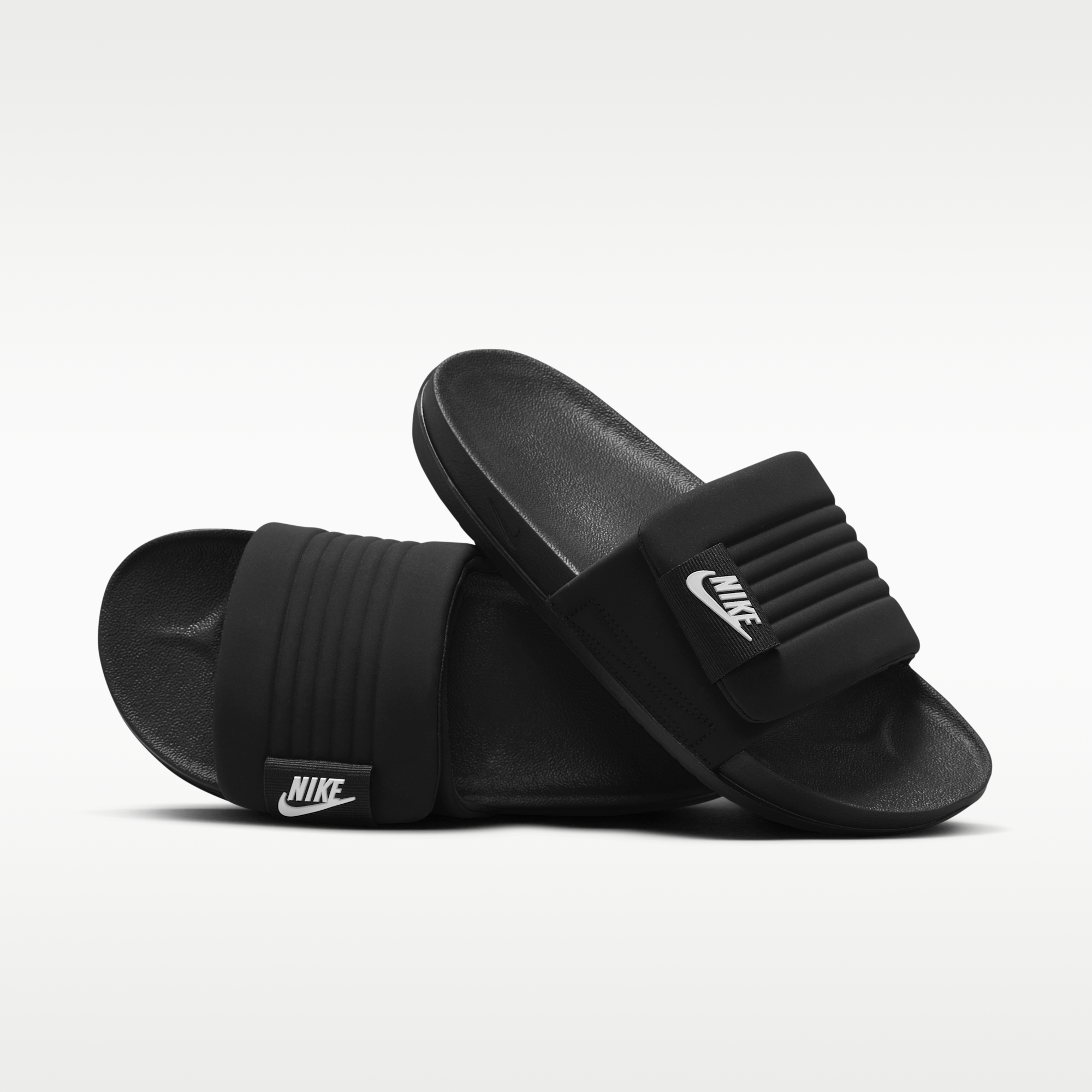 Nike Offcourt Adjust - Μαύρο/Μαύρο/Λευκό - 1
