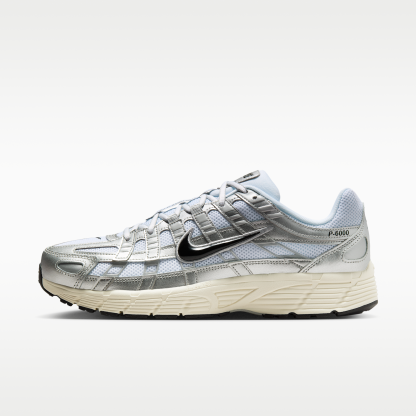 Nike P-6000 - Λευκό/Metallic Silver/Flat Silver/Μαύρο - 1