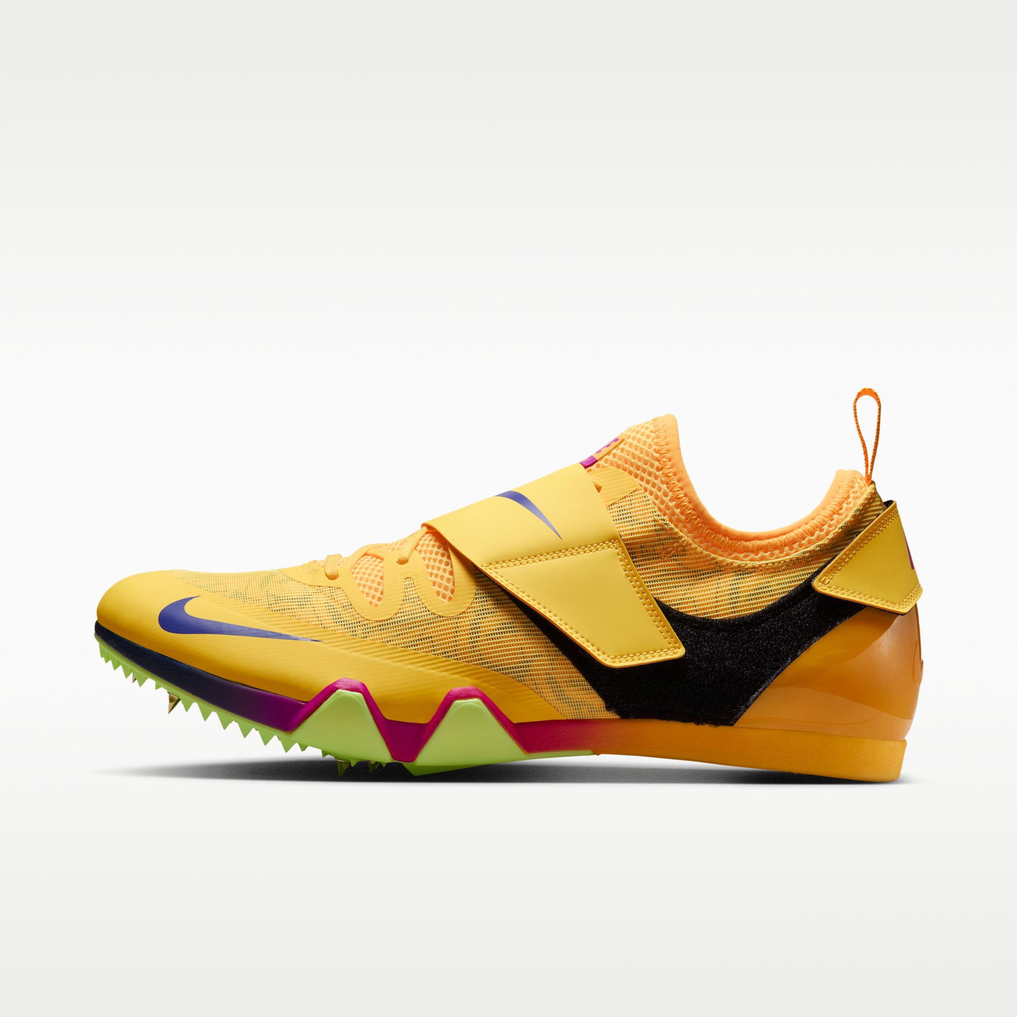 Nike Pole Vault Elite - Citron Pulse/Volt Ice/Vivid Purple/Indigo Burst - 1
