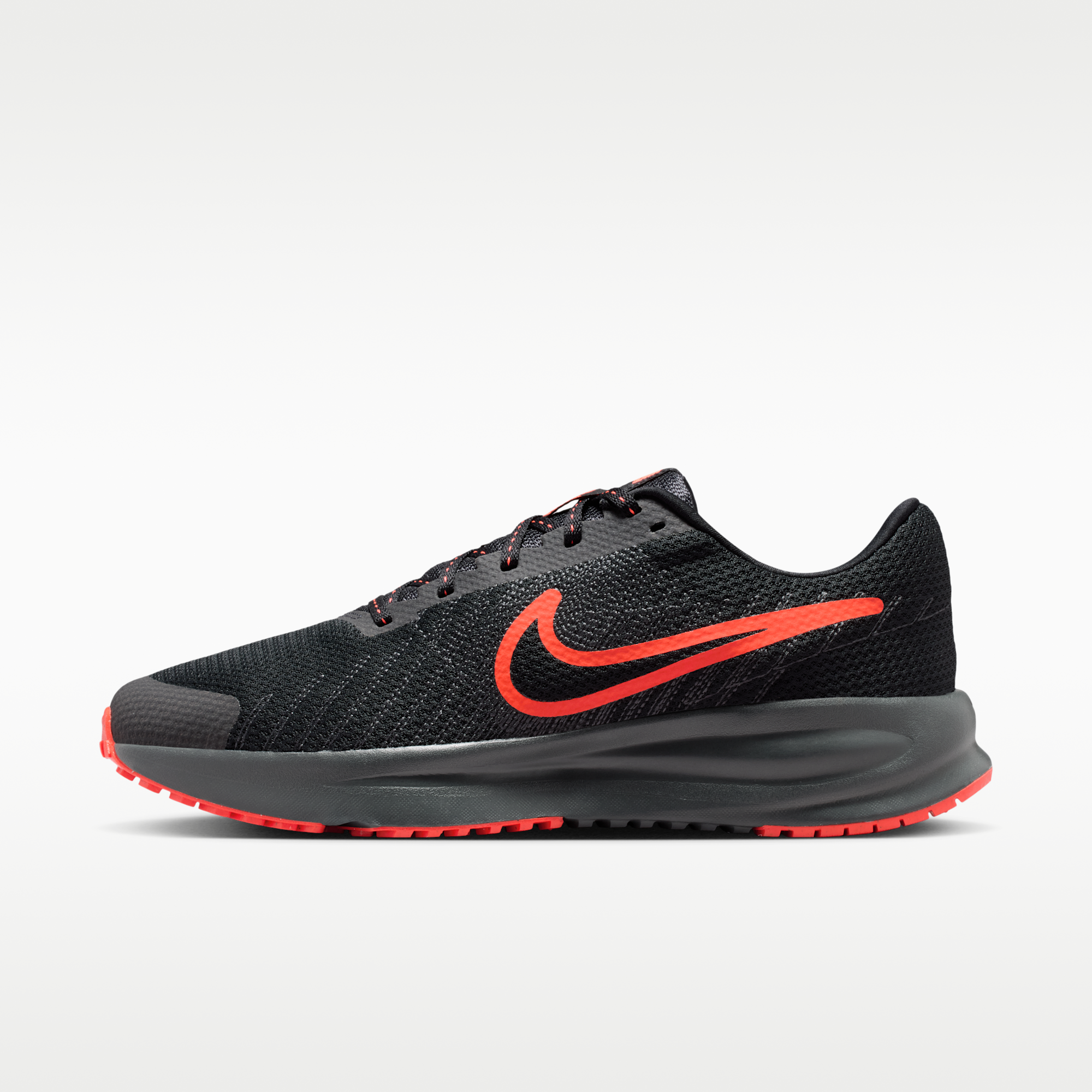Nike Run Defy - Μαύρο/Anthracite/Bright Crimson - 1
